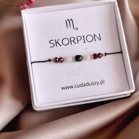 SKORPION Bransoletka Zodiakalna