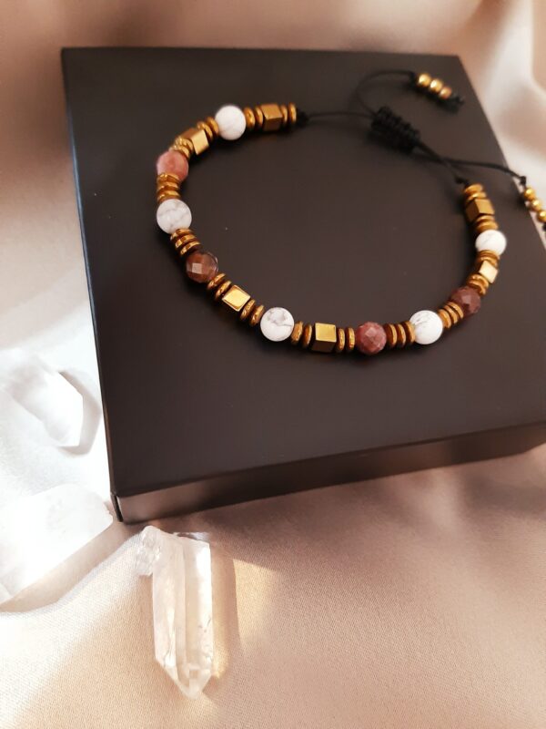 Siła Woli hematyt howlit rodonit