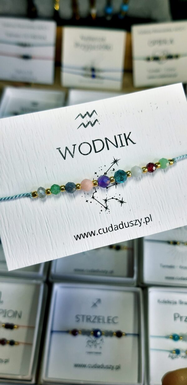 Bransoletka personalizowana Wodnik