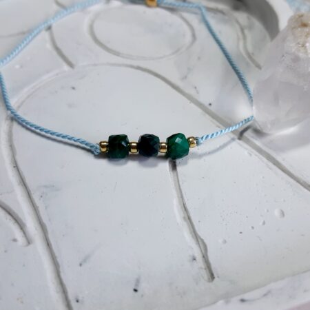 Bransolerka Malachit