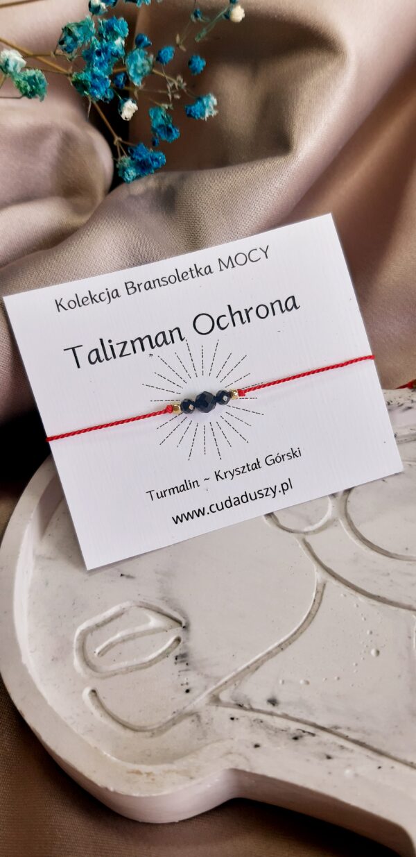 Talizman - Czarny Turmalin OCHRONA