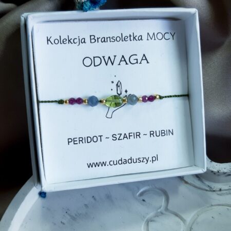 Bransoletka MOCY - Odwaga