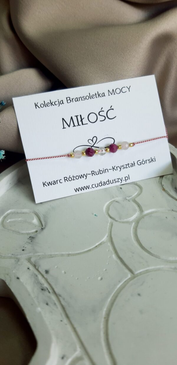Bransoletka MOCY - Miłość