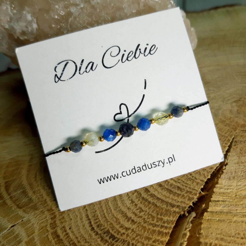 Bransoletki personalizowana Czaroit, Chryzokola