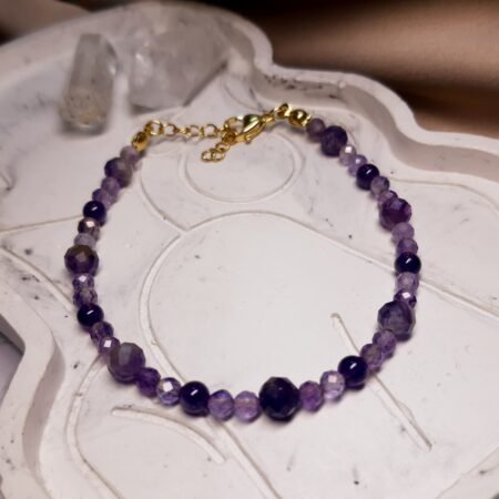 Bransoletka z Ametystu - Spokój, Intuicja, Ochrona