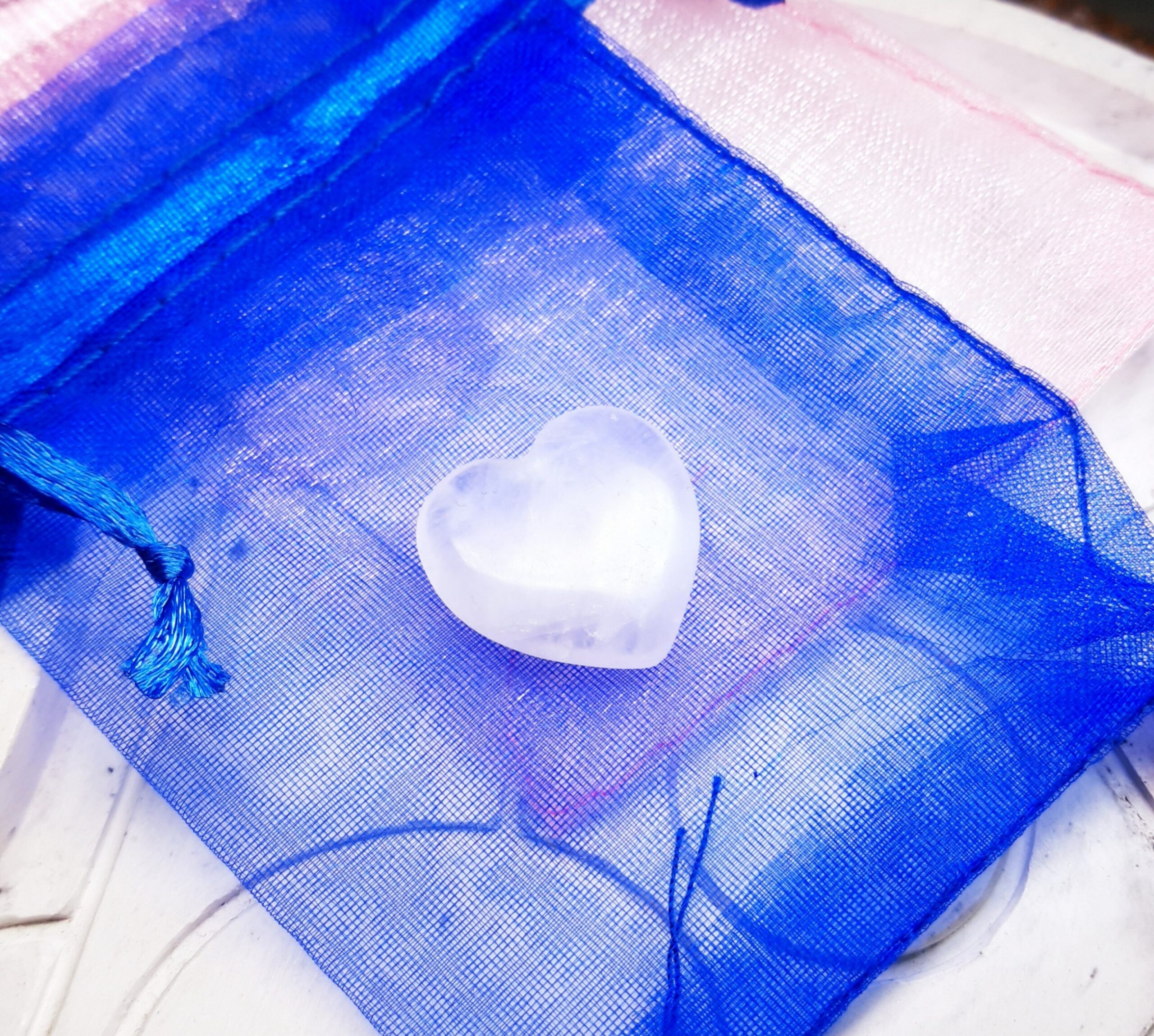 SERCE, kwarc różowy. - obrazek 1