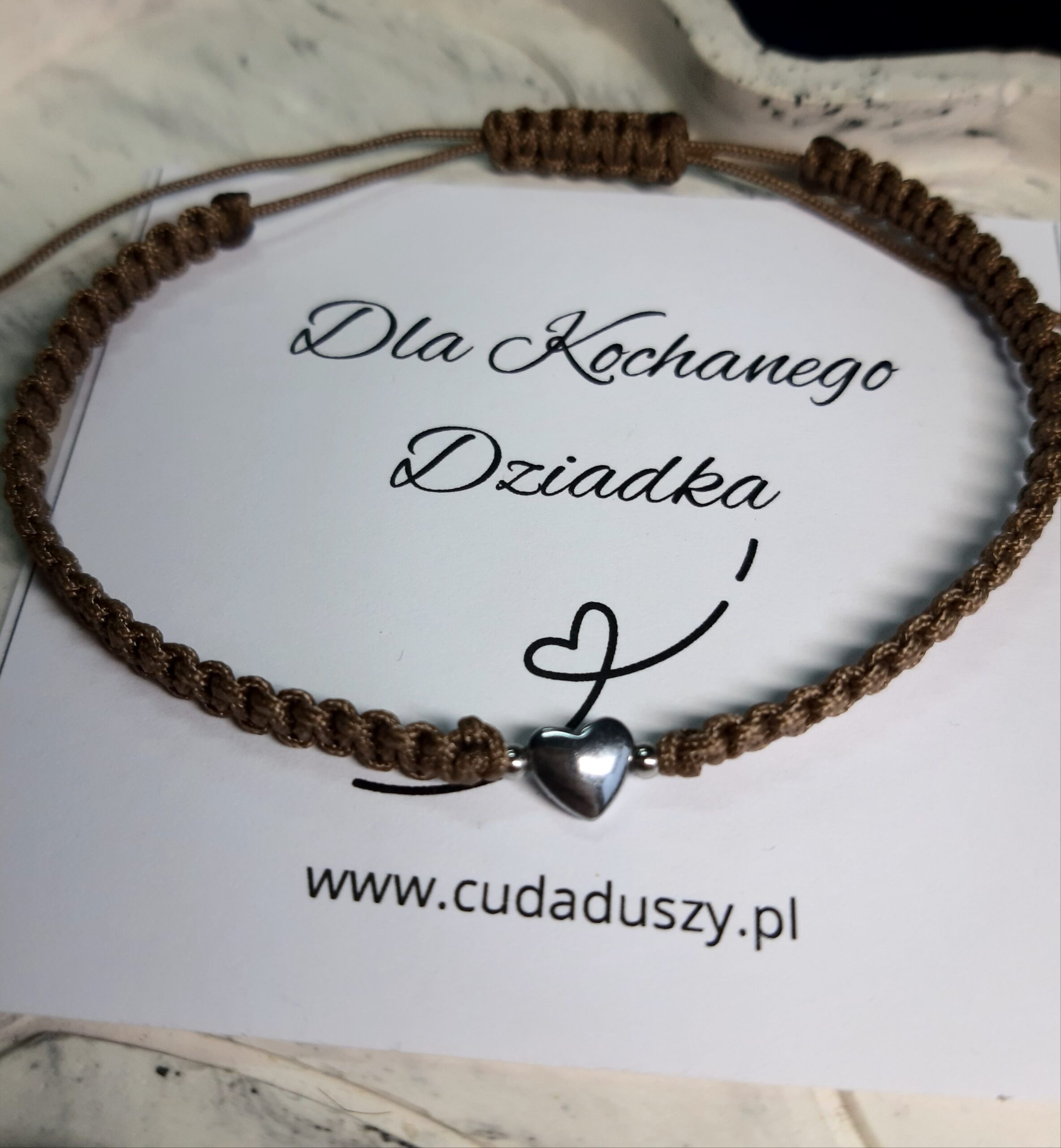 Dla Kochanej Babci i Kochanego Dziadka Serduszko Mocy, Komplet - obrazek 2