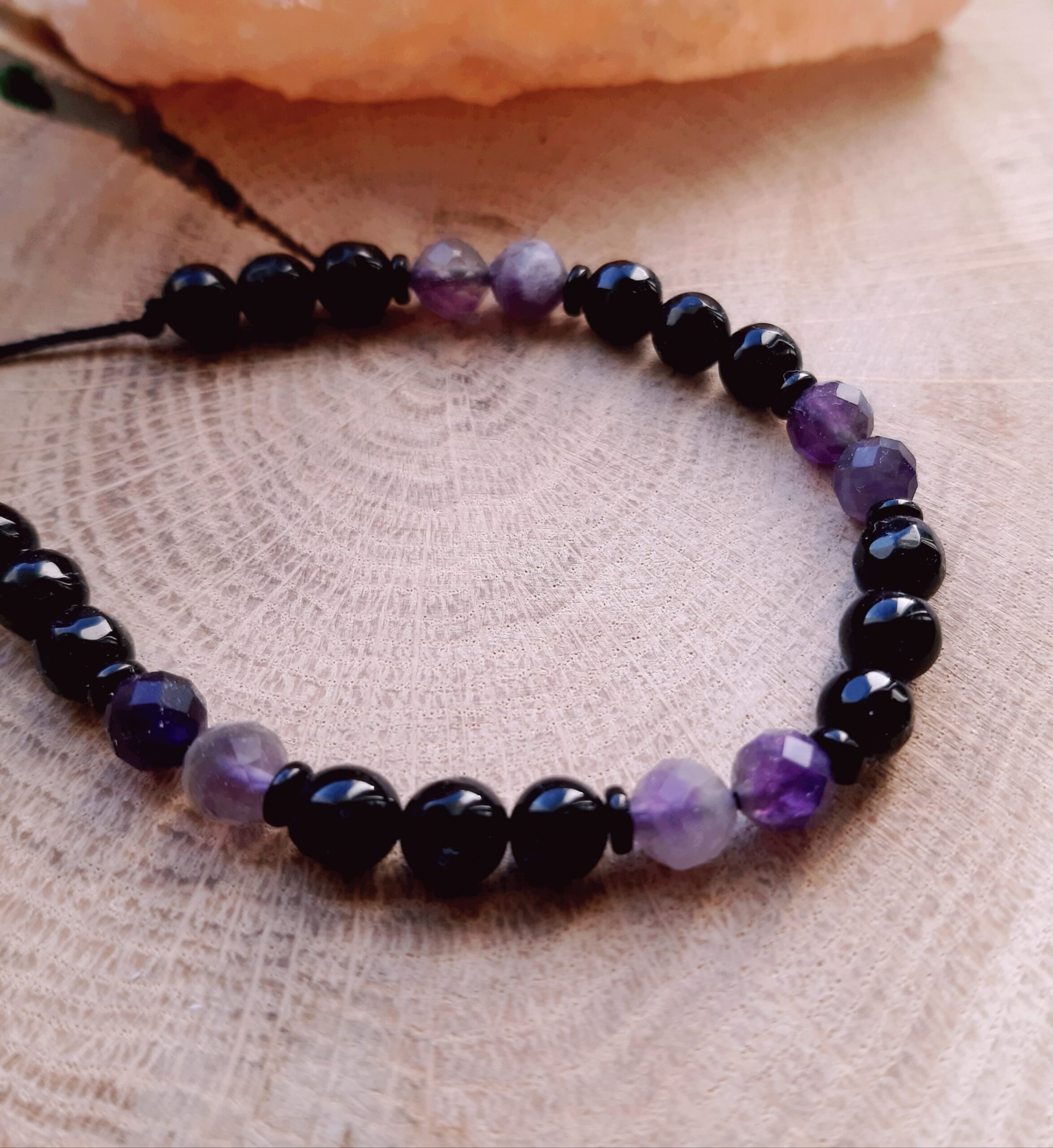 Talizman Równowagi i Ochrony – Onyks • Ametyst • Hematyt * Turmalin - obrazek 1